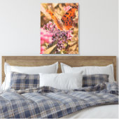 Indian Fritillary:Premium Canvas Leinwanddruck (Insitu (Schlafzimmer))