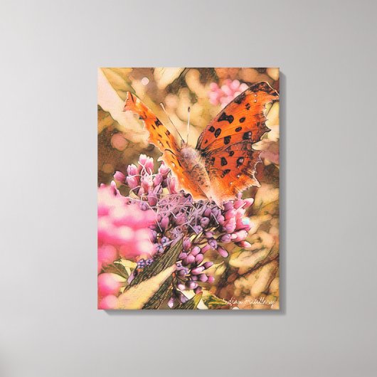 Indian Fritillary:Premium Canvas Leinwanddruck (Vorderseite)