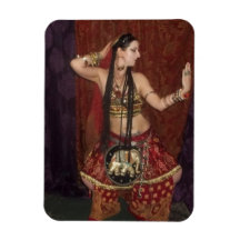 Indian Fusion Bly Dancer Magnet