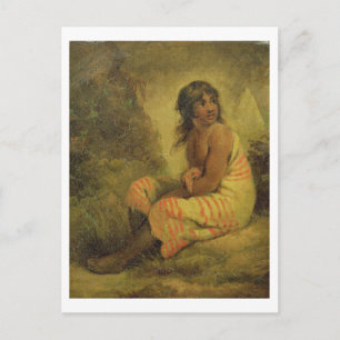 Indian Girl, 1793 Postkarte