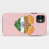 Indian Girl Case-Mate iPhone Hülle (Rückseite (Horizontal))