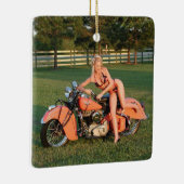 Indian Girl Keramikornament (Rechts)