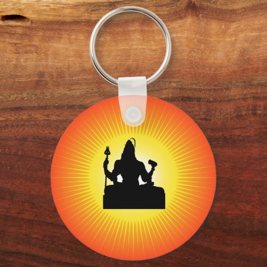 Indian God Shiva - Schlüsselanhänger (Vorderseite)