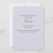 Indian Gods/Ganesha - Einladungskarte Einladung (Rückseite)