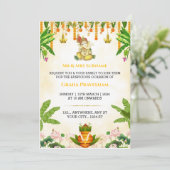 Indian Gruh Pravesh Invitation Card, Housewarming Einladung (Stehend Vorderseite)
