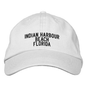 Indian Harbour Beach Florida Hat Bestickte Baseballkappe