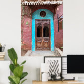 Indian Haveli Door Poster (Heimbüro)