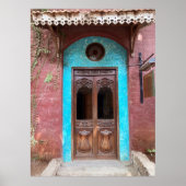 Indian Haveli Door Poster (Vorne)