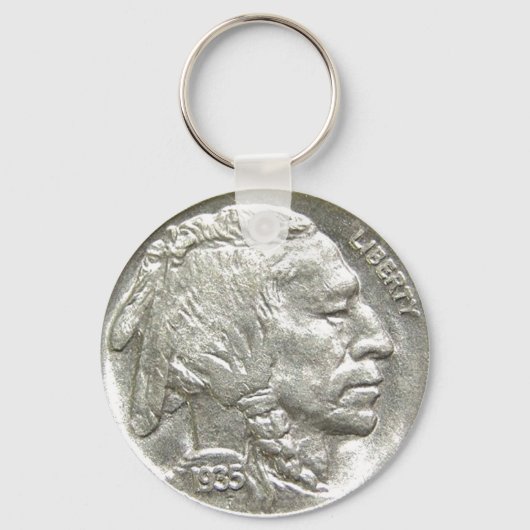 INDIAN HEAD NICKEL SCHLÜSSELANHÄNGER (Vorderseite)