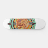 Indian Head Test Pattern Skateboard (Horizontal)
