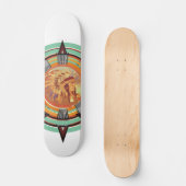 Indian Head Test Pattern Skateboard (Vorderseite)