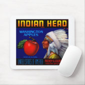 Indian Head Washington Äpfel Mousepad (Mit Mouse)