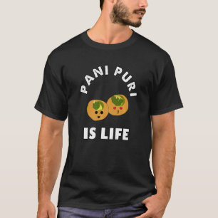 Indian Hindi pani puri Liebe T-Shirt