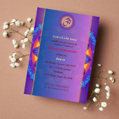 Indian Hindu Boy Dhoti Zeremony Pancha Kattu Einladung