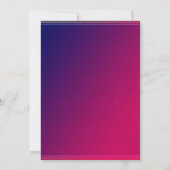 Indian Hindu Bride Haldi Zeremonie Ganesha Einladung (Rückseite)