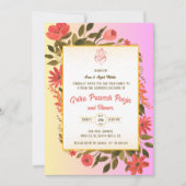 Indian Hindu Housewarming Griha Pravesh Einladung (Vorderseite)