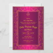 Indian Hindu Housewarming Griha Pravesh Einladung (Vorderseite)