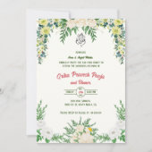 Indian Hindu Housewarming Griha Pravesh Einladung (Vorderseite)