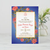 Indian Hindu Housewarming Griha Pravesh Einladung (Stehend Vorderseite)