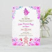 Indian Hindu Housewarming Griha Pravesh Einladung (Stehend Vorderseite)