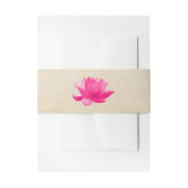 Indian Hindu Lotus Wedding Bly Band (Vorderseite Beispiel)