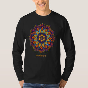Indian Hindu Mandala Chakra Symbol Manipura T-Shirt