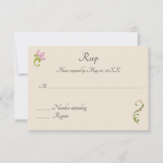 Indian Hindu Peacock Wedding Invasion UAwg RSVP Karte (Vorderseite)