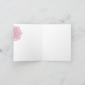 Indian Hindu Wedding Danke Karte (Innenseite)