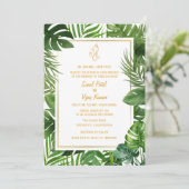 Indian Hindu Wedding Ganesha Einladung (Stehend Vorderseite)