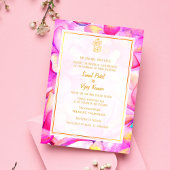 Indian Hindu Wedding Ganesha Einladung