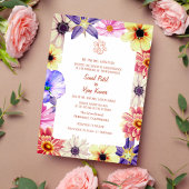 Indian Hindu Wedding Ganesha Einladung