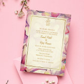 Indian Hindu Wedding Ganesha Einladung