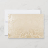 Indian Hindu Wedding Invitation UAWG RSVP Karte (Rückseite)