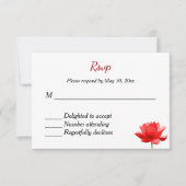 Indian Hindu Wedding Invitation UAWG RSVP Karte (Vorderseite)