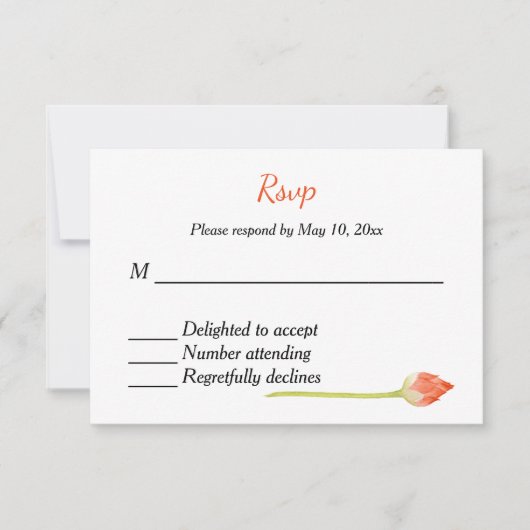 Indian Hindu Wedding Invitation UAWG RSVP Karte (Vorderseite)