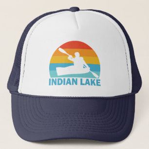 Indian Lake New York Kayak Truckerkappe