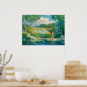 Indian Liebe Call, 1927 von Newell Convers Wyeth Poster (Küche)