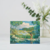 Indian Liebe Call von Newell Convers Wyeth Postkarte (Stehend Vorderseite)