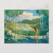 Indian Liebe Call von Newell Convers Wyeth Postkarte (Vorderseite)