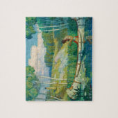 Indian Liebe Call von Newell Convers Wyeth Puzzle (Vertikal)