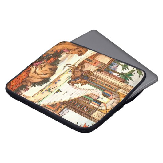 Indian Lions Computer Sleeve (Vorne Oben)