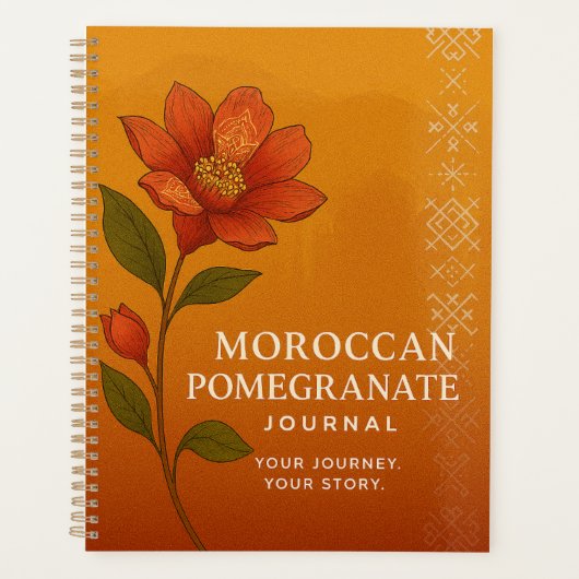 Indian Lotus Journal: Nature-Inspired Notebook for Planer (Vorderseite)