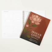 Indian Lotus Journal: Nature-Inspired Notebook for Planer (Anzeige)