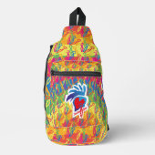 INDIAN LOVE HEART BY MASANSER CROSSBODY BAG (Vorderseite)