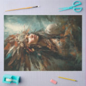 Indian Maiden Princess Seidenpapier (Basteln)