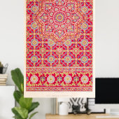 Indian Mandala Poster (Heimbüro)