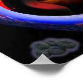 Indian Mile Poster (Ecke)