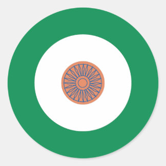 Indian Mod Round Sticker