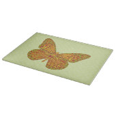 Indian Monarch Glass Cutting Board Schneidebrett (Ecke)