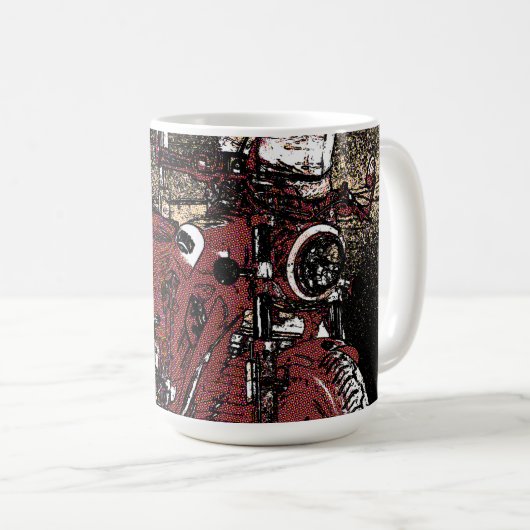 Indian MotorBike  Kaffeetasse (VorderseiteRechts)